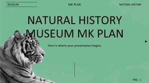 Plano MK do Museu de História Natural