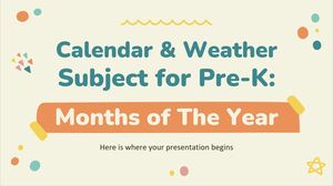 Temat kalendarza i pogody dla przedszkolaków: miesiące roku