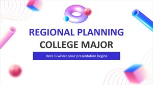 Faculdade de Planejador Regional Principal