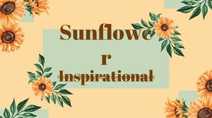 Slide-uri de inspirație pentru floarea soarelui