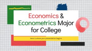 Specializzazione in Economia ed Econometria per il College