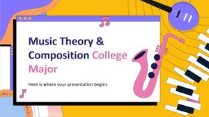 Hauptfach Musiktheorie und Komposition am College