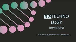 Perfil da Empresa de Biotecnologia