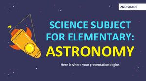 İlköğretim 2. Sınıf Fen Bilimleri Konusu: Astronomi