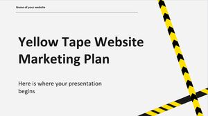 Yellow Tape Website MK Plan