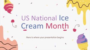 Nationaler Eiscreme-Monat der USA