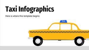 Infográficos de táxi
