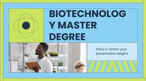 Biotechnology Master Degree