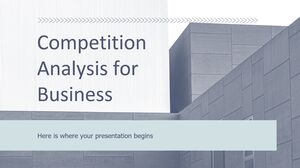 Анализ конкуренции для бизнеса