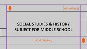 Ortaokul Sosyal Bilgiler ve Tarih Konusu - 6. Sınıf: Dünya Tarihi