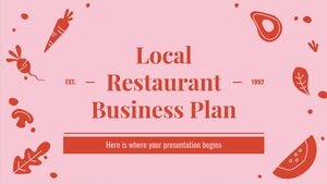 Plano de negócios para restaurantes locais
