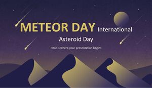 Día del Meteoro / Día Internacional del Asteroide