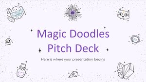 Mazzo di presentazione Magic Doodles
