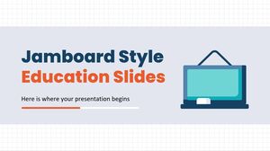 Jamboard Style Education Slides