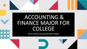 Accounting & Finance Major for College