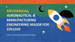 Jurusan Teknik Mesin, Penerbangan & Manufaktur untuk Perguruan Tinggi