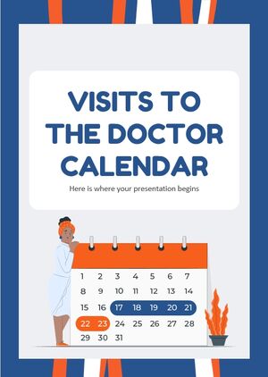 Besuche im Arztkalender