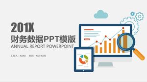 PPT-Vorlage für Finanzdaten