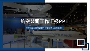 Arbeitsbericht der Fluggesellschaft PPT