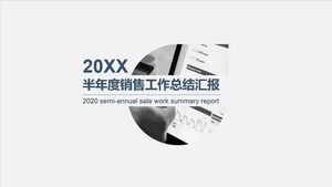 20XX Halbjahres-Verkaufsarbeitszusammenfassungsbericht