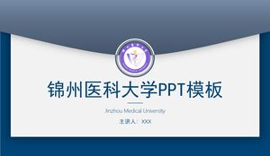 Modelo PPT da Universidade Médica de Jinzhou