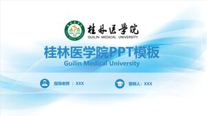 Modelo de PPT da Faculdade de Medicina de Guilin