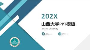Modèle PPT de l'Université du Shanxi 20XX
