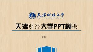 Tianjin Finans ve Ekonomi Üniversitesi PPT Şablonu