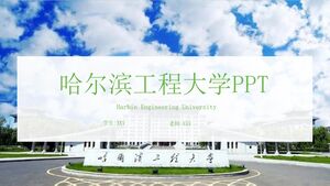 PPT de la Universidad de Ingeniería de Harbin
