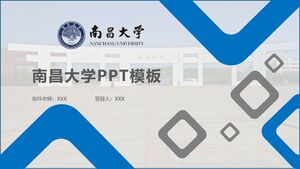 PPT-Vorlage der Universität Nanchang