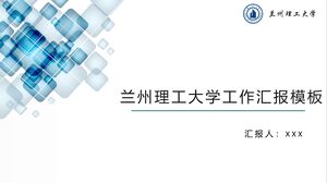 Szablon raportu z pracy Politechniki w Lanzhou