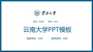 Modelo PPT da Universidade de Yunnan
