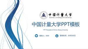 Szablon PPT Chińskiego Uniwersytetu Metrologii