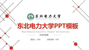 Kuzeydoğu Elektrik Enerjisi Üniversitesi PPT Şablonu