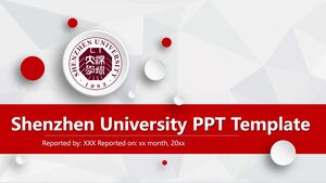 Șablon PPT Universitatea Shenzhen
