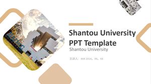 Modelo PPT da Universidade de Shantou