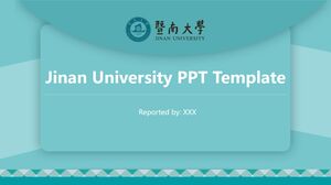 Templat PPT Universitas Jinan