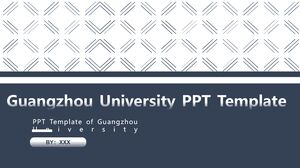 PPT-Vorlage der Universität Guangzhou