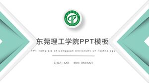PPT-Vorlage des Dongguan Institute of Technology