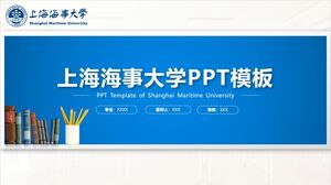 PPT-Vorlage der Shanghai Maritime University