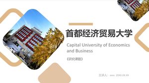Hauptstadtuniversität für Wirtschaft und Handel