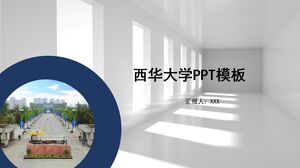 Plantilla PPT de la Universidad Xihua