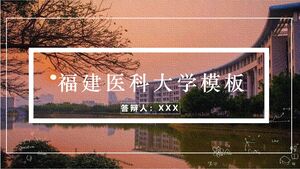 Modello dell'Università di Medicina del Fujian