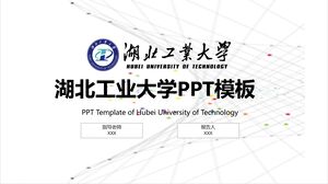 Modelo PPT da Universidade de Tecnologia de Hubei