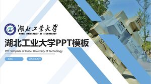 Szablon PPT Politechniki Hubei
