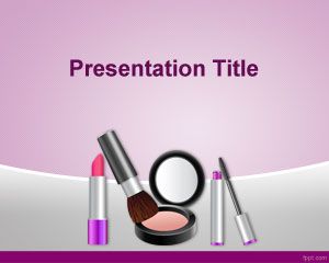 Template kosmetik PowerPoint