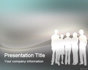 PowerPoint Template Social
