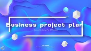 Szablon PPT biznes animacja efektów specjalnych szablon projektu PPT