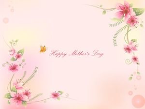 Dia das mães cartão para mãe-dia das mães ppt template