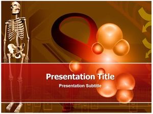 Penjelasan pengetahuan penyakit AIDS (HIV) dan templat publisitas pencegahan ppt